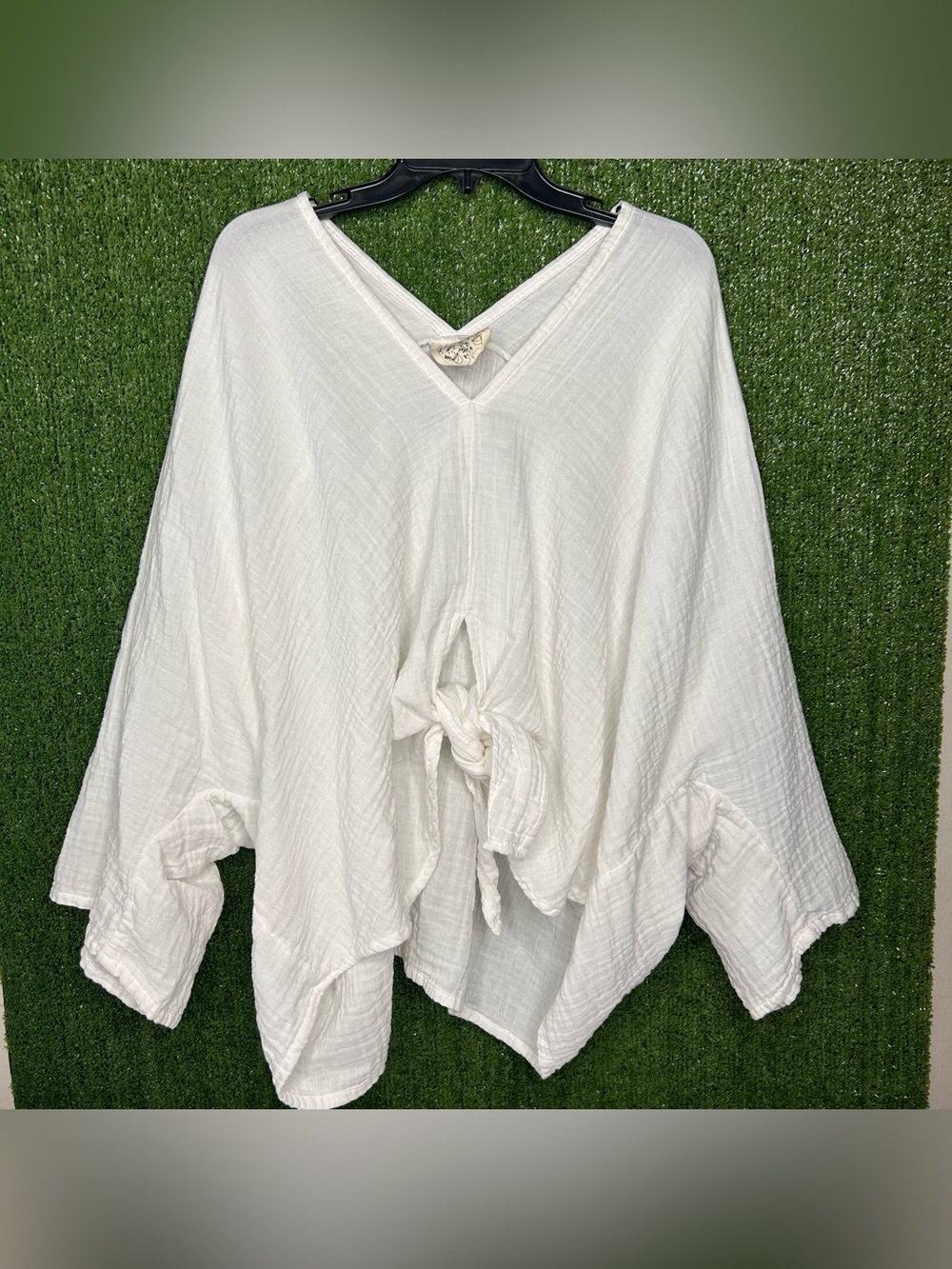 Miranda Bennett Studio Bubble Gauze Kahlo Top One Size A24